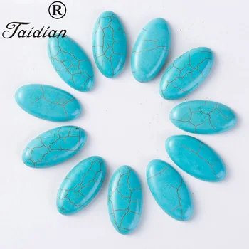 Bohemian Style Nativebeading Natural Stone Howlite T-urquoise Cabochon Without Hole 28*15mm 20pcs/lot
Bohemian Style Nativebeading Natural Stone Howlite T-urquoise Cabochon Without Hole 28*15mm 20pcs/lot