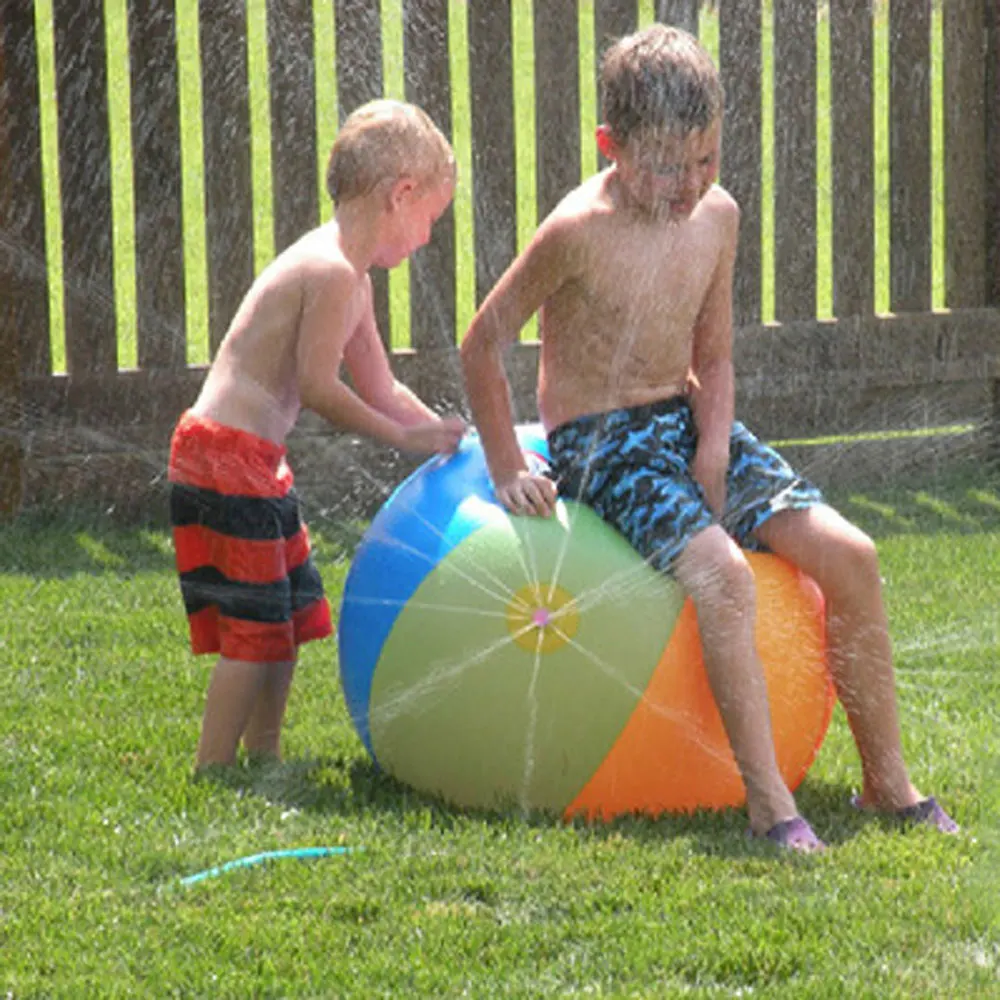 75cm Swimming pool baby wading kiddie squirt fun outdoor squirt&splash water spray Water Ball for toddlers simple | Спорт и