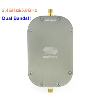 

100% Origianl Sunhans eSunRC SH-RC5824G2WP 2000mW 33dBm 2.4GHz&5.8GHz Dual Band WiFi Signal Booster Wireless Amplifier