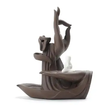 Backflow Incense Burner Buddha Hand Backflow Incense Burner Lotus Incense Burner Holder Meditation Creative Home Decor
Backflow Incense Burner Buddha Hand Backflow Incense Burner Lotus Incense Burner Holder Meditation Creative Home Decor