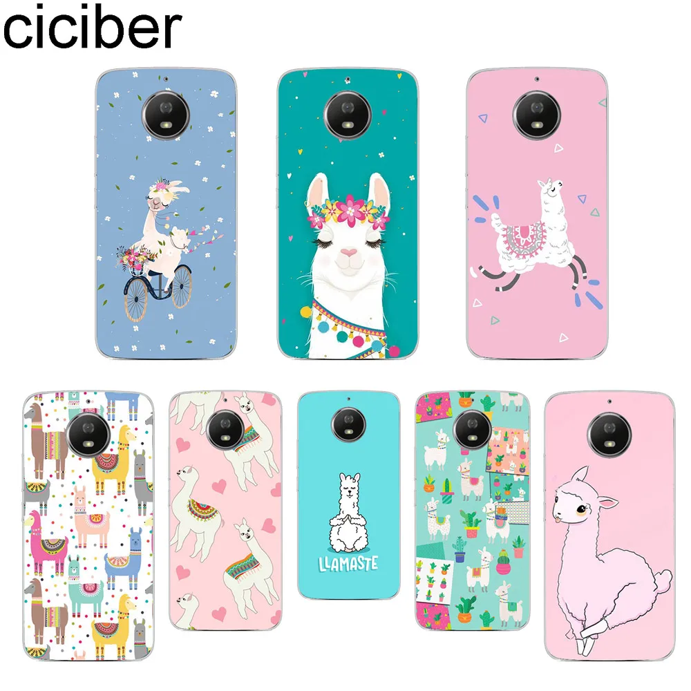 ciciber Cute lama Llama Phone Case for Motorola Moto G5 G6 G4 G5S One C Z2 Z3 P30 E3 E4 E5 Plus Play Power X4 M Soft TPU Cover
ciciber Cute lama Llama Phone Case for Motorola Moto G5 G6 G4 G5S One C Z2 Z3 P30 E3 E4 E5 Plus Play Power X4 M Soft TPU Cover