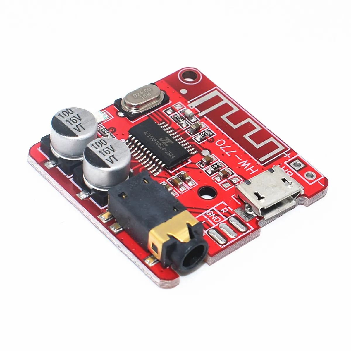 MP3 Bluetooth Decoder Board Lossless Car Speaker Audio Amplifier Board Modified Bluetooth 4.1 Circuit Stereo Receiver Module 5V
MP3 Bluetooth Decoder Board Lossless Car Speaker Audio Amplifier Board Modified Bluetooth 4.1 Circuit Stereo Receiver Module 5V