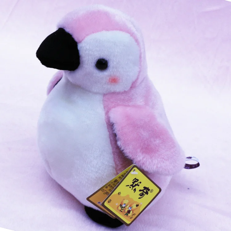 Фото pink plush cute penguin toy high quality big doll gift about 35cm | Игрушки и хобби