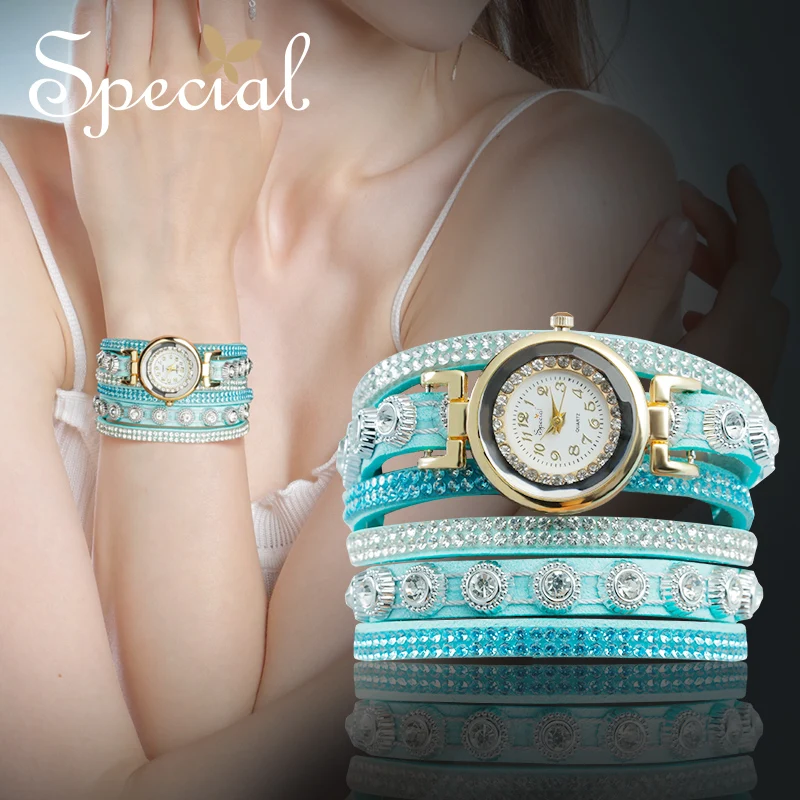 Special Brand Fashion Multi-layer Watch Bracelets & Bangles Pearl Jewelry Women Gifts for S1706W | Украшения и аксессуары