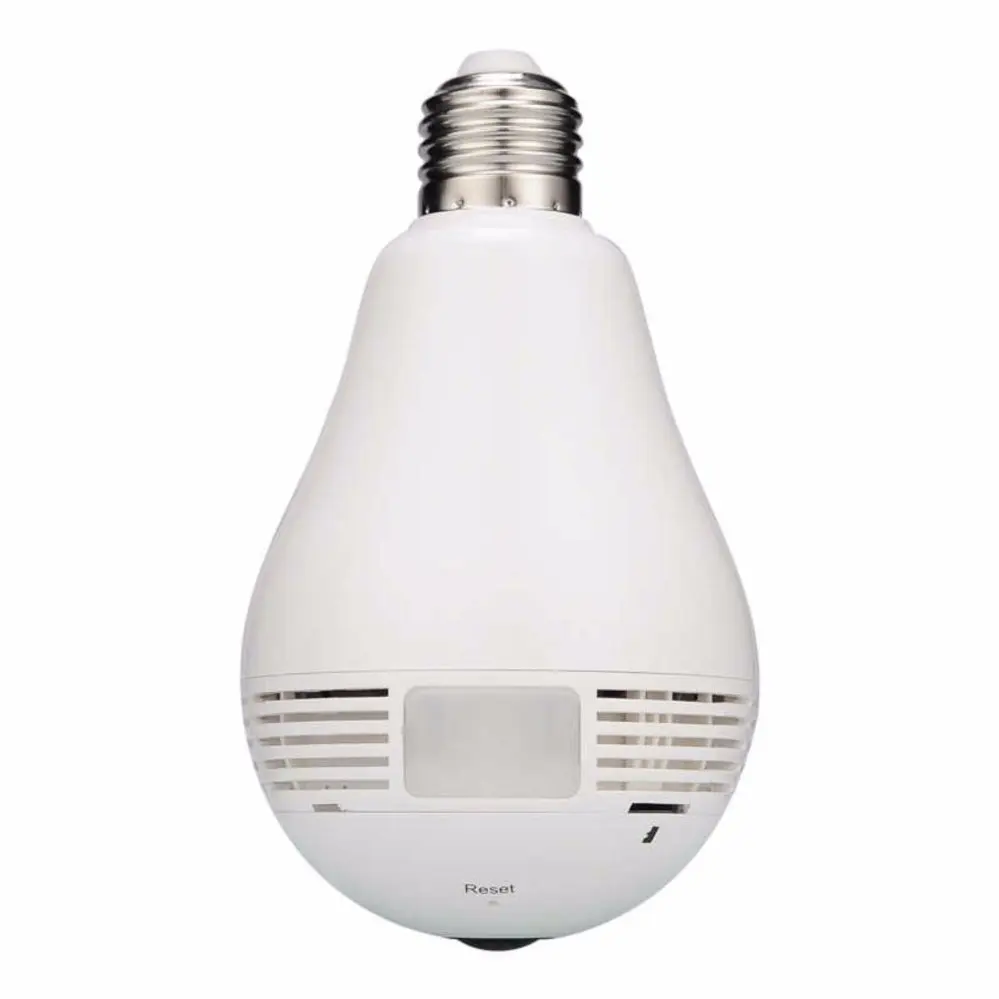 1.3 Megapixels 360-Degree Fisheye Panoramic Network Wireless Camera LED Bulb Smart Home Security Camera
1.3 Megapixels 360-Degree Fisheye Panoramic Network Wireless Camera LED Bulb Smart Home Security Camera