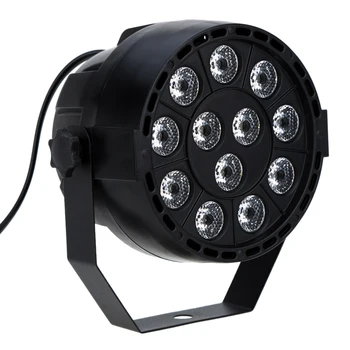 US/EU Plug 12 LED RGB LED Stage Light DMX Color Mixing 8CH Can Background Lamp DJ Club Bar Professional PAR Holiday Effect Light
US/EU Plug 12 LED RGB LED Stage Light DMX Color Mixing 8CH Can Background Lamp DJ Club Bar Professional PAR Holiday Effect Light