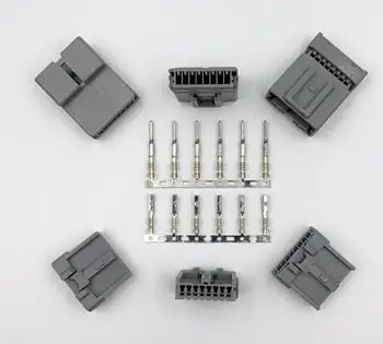 1SET Car connector steering wheel spring total plug 8PIN hole male and female gray connector
1SET Car connector steering wheel spring total plug 8PIN hole male and female gray connector