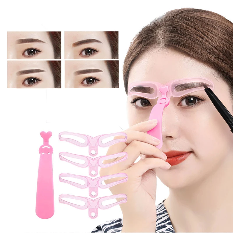 4pcs/set Makeup Eyebrow Stencils Professional Tools Grooming Eyebrow Shaper Template Beauty Cosmetic Tool Eyebrow Stencil Ruler
4pcs/set Makeup Eyebrow Stencils Professional Tools Grooming Eyebrow Shaper Template Beauty Cosmetic Tool Eyebrow Stencil Ruler