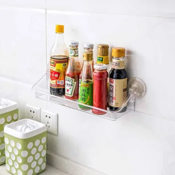 Simple Modern Single Layer Suction Cup Kitchen Storage Rack Wall Mounted Bathroom Storage Shelf Home Potted Plant Organizers
Simple Modern Single Layer Suction Cup Kitchen Storage Rack Wall Mounted Bathroom Storage Shelf Home Potted Plant Organizers