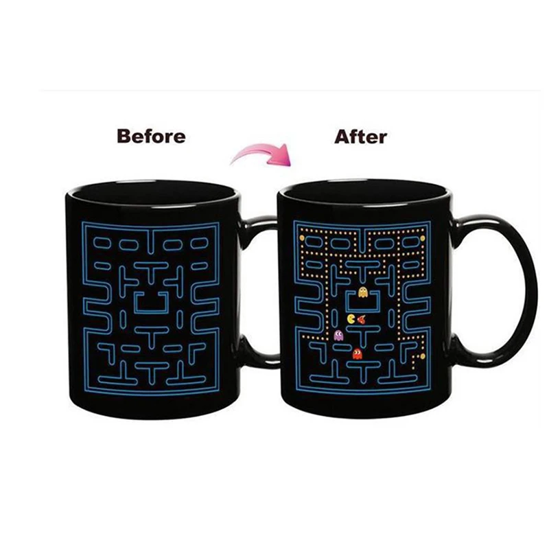 330ml Creative Discoloration Mug Gluttonous Snake game Heat Sensitive Ceramic Drinkware For Tea Milk Coffee Mugs Drinkware Cup
330ml Creative Discoloration Mug Gluttonous Snake game Heat Sensitive Ceramic Drinkware For Tea Milk Coffee Mugs Drinkware Cup