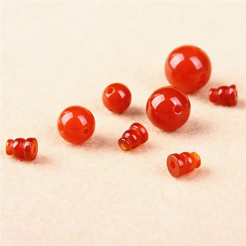 TSB0506 Natural Red Carnelian Guru Beads and Tower for Prayer Malas Accessories 8mm 10sets Three-way Bead
TSB0506 Natural Red Carnelian Guru Beads and Tower for Prayer Malas Accessories 8mm 10sets Three-way Bead