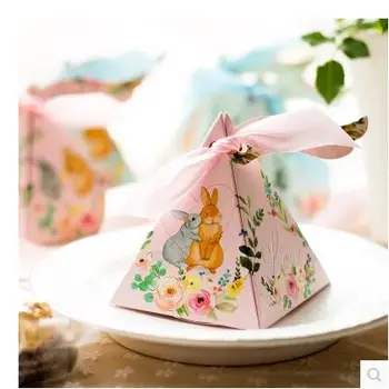 50Pcs/Lot PASAYIONE Kawaii Rabbit Pattern Wedding Candy Boxes With Ribbons Casamento Favors And Gifts Souvenirs For Guests Dec
50Pcs/Lot PASAYIONE Kawaii Rabbit Pattern Wedding Candy Boxes With Ribbons Casamento Favors And Gifts Souvenirs For Guests Dec