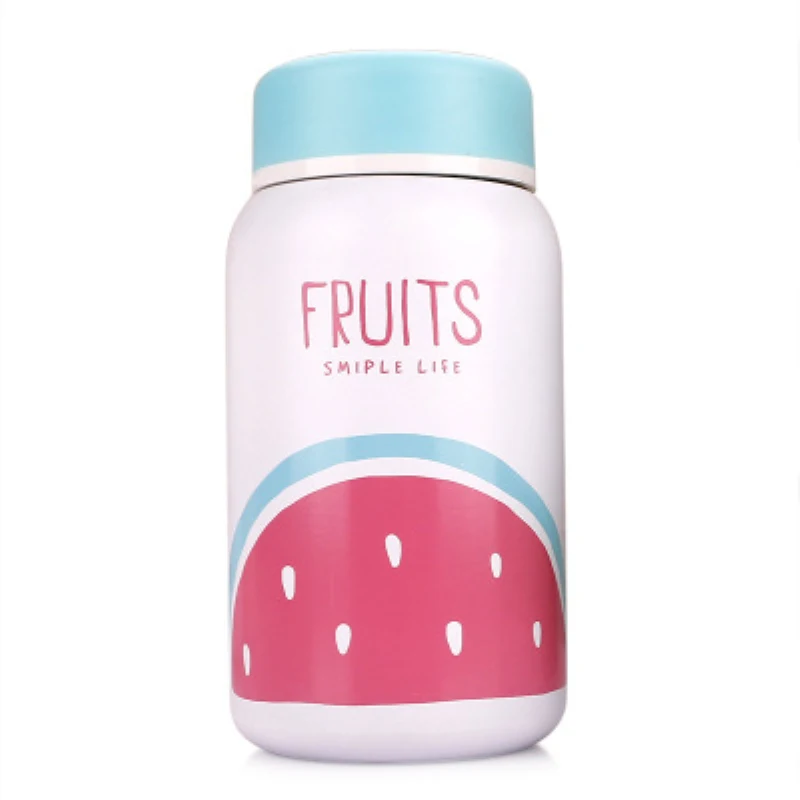 250ml Colorful Fruit Pattern Double Walled Vacuum Flask Thermos Bottle Stainless Steel Belly Cup Shape Portable Tour Thermo Mug
250ml Colorful Fruit Pattern Double Walled Vacuum Flask Thermos Bottle Stainless Steel Belly Cup Shape Portable Tour Thermo Mug