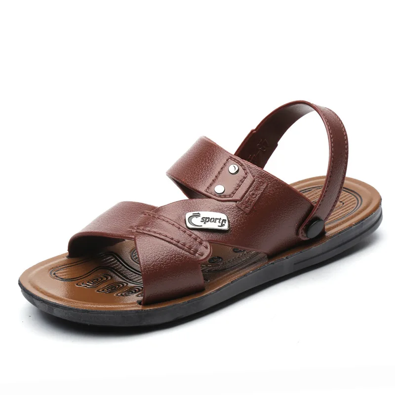 2019 Summer 100% Leather Beach Shoes Men's Trend Casual Non-Slip Sandals Men's Sandals Slippers Shoe
2019 Summer 100% Leather Beach Shoes Men's Trend Casual Non-Slip Sandals Men's Sandals Slippers Shoe