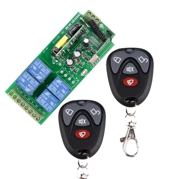 1000W AC85v~250V 110V 230V 4CH Wireless Remote Control Switch 220V Relay Output Radio RF Transmitter Receiver
1000W AC85v~250V 110V 230V 4CH Wireless Remote Control Switch 220V Relay Output Radio RF Transmitter Receiver