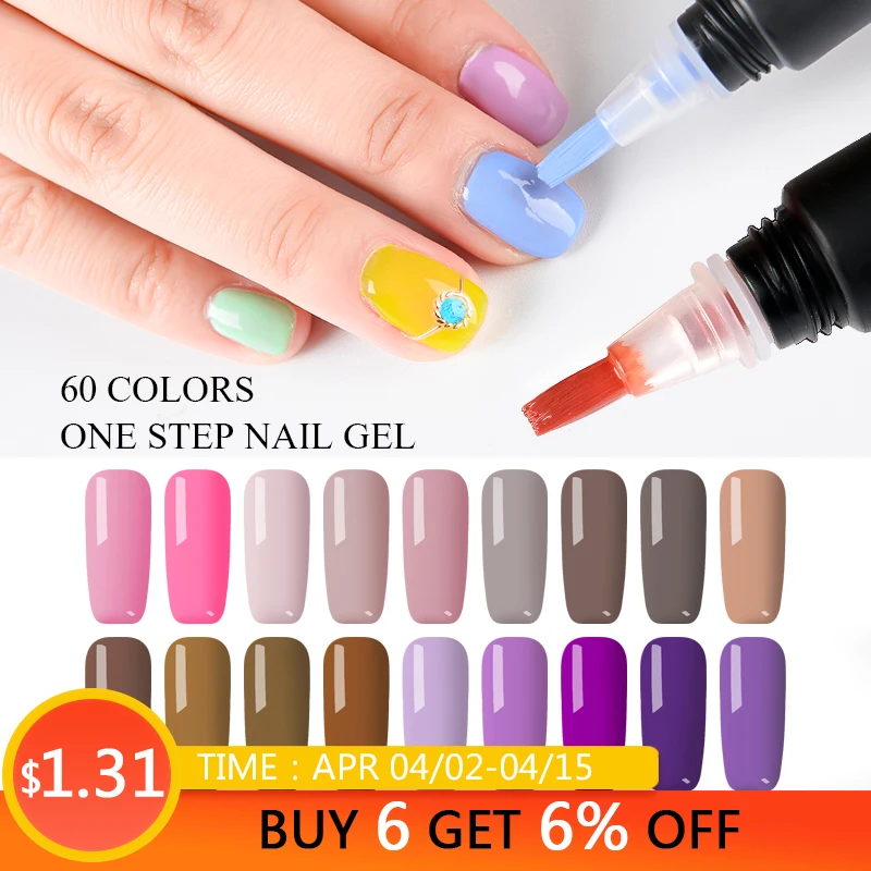 Mtssii 3 In 1 One Step Nail Gel Polish Nail Varnish Pen No Need Base Top Coat LED UV Lamp Portable Gel Lacquer 8ml Easy To Use
Mtssii 3 In 1 One Step Nail Gel Polish Nail Varnish Pen No Need Base Top Coat LED UV Lamp Portable Gel Lacquer 8ml Easy To Use