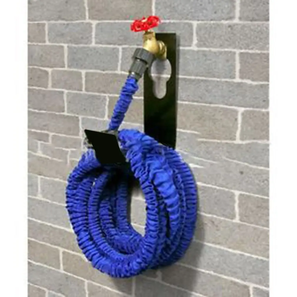 Hook Wire Expandable Hose Garden Pipe Holder Sturdy Watering Hosepipe Green 