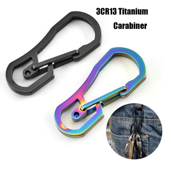 1 PC Titanium Plating Carabiner Camping Clip Outdoor Key Ring Clip Keychain Holder Camping Keyring Hang Buckle Hook Carabiner
1 PC Titanium Plating Carabiner Camping Clip Outdoor Key Ring Clip Keychain Holder Camping Keyring Hang Buckle Hook Carabiner
