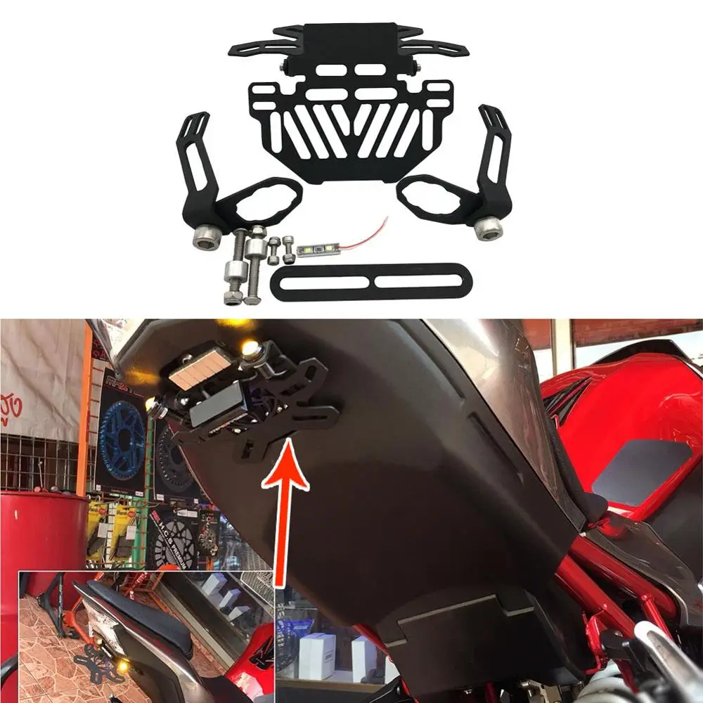 Motorcycle License Plate Holder LED light Bracket For KAWASAKI NINJA ER6N ER 6N ER-6N 2009 2010 2011 2012 2013 2014 2015 2016
Motorcycle License Plate Holder LED light Bracket For KAWASAKI NINJA ER6N ER 6N ER-6N 2009 2010 2011 2012 2013 2014 2015 2016