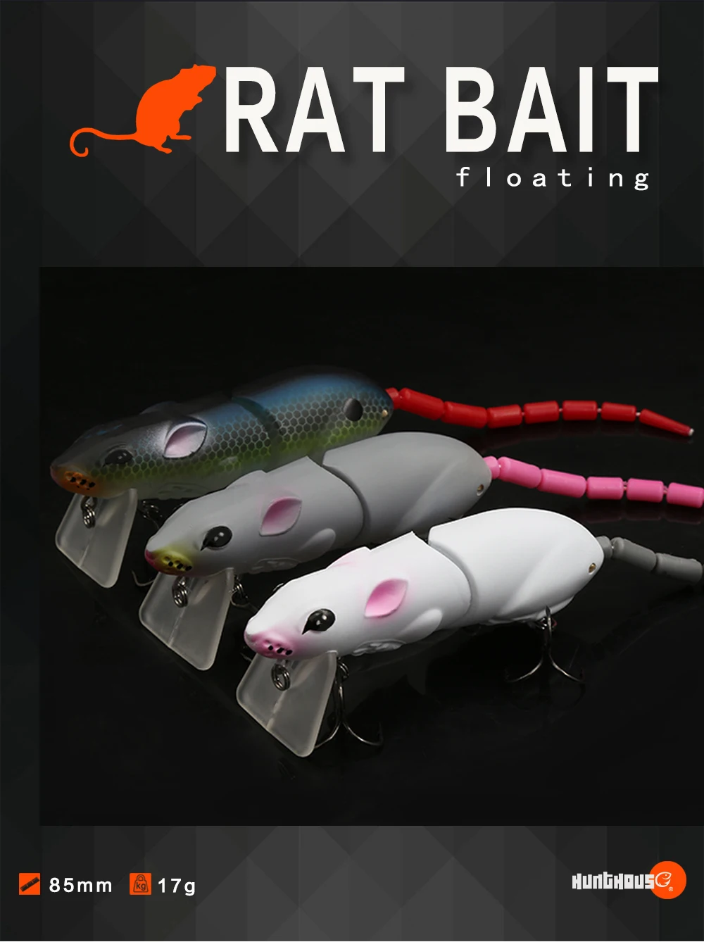Rat Fishing Bait HTB10SFHaifrK1RjSspbq6A4pFXaz.jpg - Rat Fishing Bait