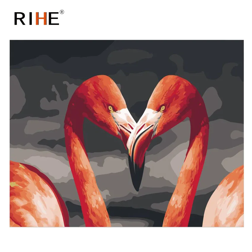 RIHE Flamingo Diy Painting By Numbers Bird Oil Painting On Canvas Hand Painted Cuadros Decoracion Acrylic Animal Paint Home Art
RIHE Flamingo Diy Painting By Numbers Bird Oil Painting On Canvas Hand Painted Cuadros Decoracion Acrylic Animal Paint Home Art