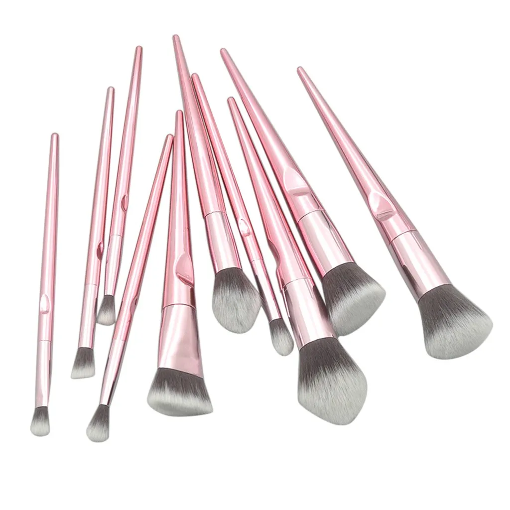 10Pcs pink multi-function makeup brush wild series of tapered finger print handle makeup brush set pinceis de maquiagem 40*
10Pcs pink multi-function makeup brush wild series of tapered finger print handle makeup brush set pinceis de maquiagem 40*