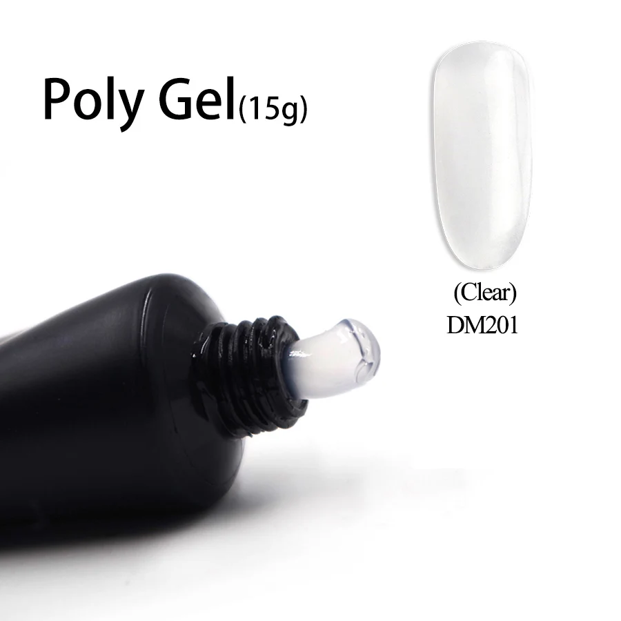 MICHEY Poly Gel Nail Extension Set Transparent Builder Gel Polish Base and Top Gel Varnish French Manicure
MICHEY Poly Gel Nail Extension Set Transparent Builder Gel Polish Base and Top Gel Varnish French Manicure