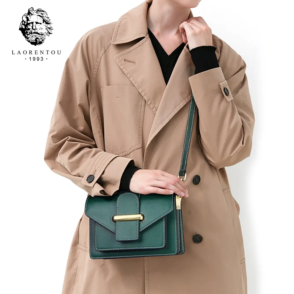 LAORENTOU Women Elegant Leather Shoulder Strap High Quality Crossbody Bags for Lady Gentlewoman Stylish COWHIDE Messenger Bags
LAORENTOU Women Elegant Leather Shoulder Strap High Quality Crossbody Bags for Lady Gentlewoman Stylish COWHIDE Messenger Bags