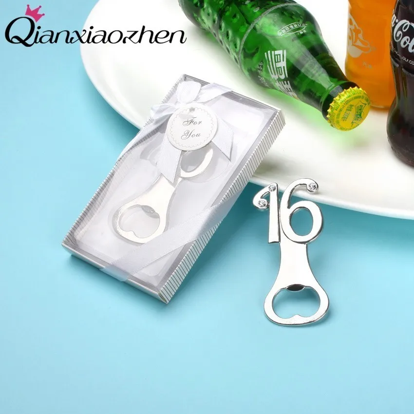 Qianxiaozhen 100pcs Sweet 16 Beer Bottle Opener 16th Birthday Favors And For Guests 16th Anniversary Souvenirs Party Supplies
Qianxiaozhen 100pcs Sweet 16 Beer Bottle Opener 16th Birthday Favors And For Guests 16th Anniversary Souvenirs Party Supplies