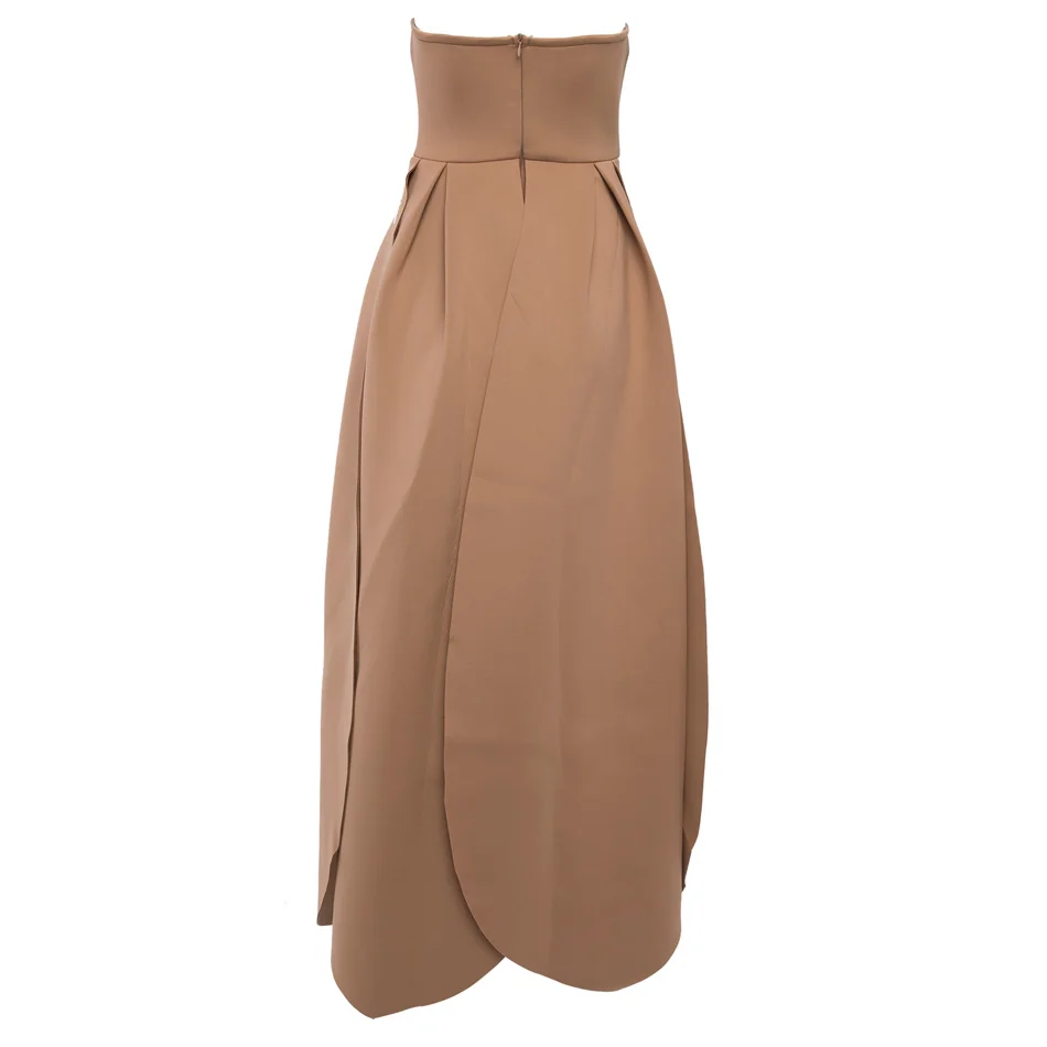 Sexy-Strapless-Vestido-Maxi-Elegante-Material-de-Mergulho-Mangas-Assim-tricas-Hem-Cintura-Alta-Moda-P (3)