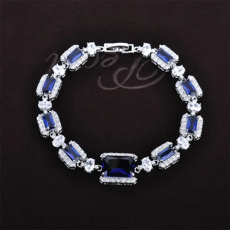Фото Free Shipping Fashion Bracelets for Women Gold/Silver Plated Element Austrian Crystal Bracelet Wedding Engagement Jewelry S0246 | Украшения