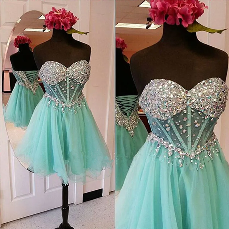 Mint Green Prom Dress for Promotional Mint Green Prom