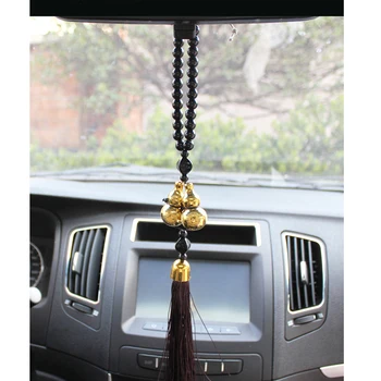 Fashion car pendant accessories Gold Plated Double Amulet for Safe Driving Lucky Blessing Car Adornment + Gourd Glass Beads
Fashion car pendant accessories Gold Plated Double Amulet for Safe Driving Lucky Blessing Car Adornment + Gourd Glass Beads