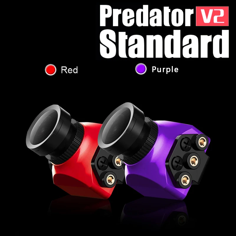 Foxeer Predator V2 Standard/Mini 1000TVL 2 5 мм PAL FPV камера Super WDR для гоночного дрона Quadcopter|Детали и