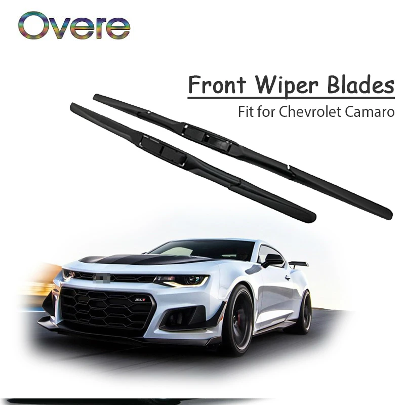 Overe 1Set Rubber Car Front Wiper Blade Kit For Chevrolet Camaro 2018 2017 2016-2010 Chevy 5 6th Windscreen Original Accessories
Overe 1Set Rubber Car Front Wiper Blade Kit For Chevrolet Camaro 2018 2017 2016-2010 Chevy 5 6th Windscreen Original Accessories