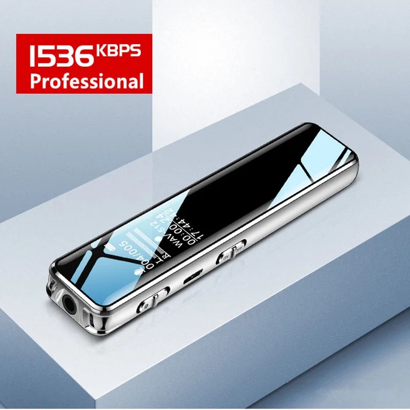 Professional HD Mini Digital Voice Recorder Portable Long Distance Audio Sound Recording
Professional HD Mini Digital Voice Recorder Portable Long Distance Audio Sound Recording