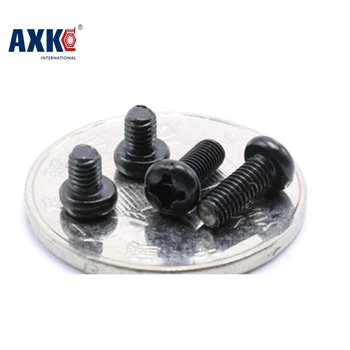 1000pcs/lot M1.6*2.5/3/3.5/4/5/6/8/10 iron plating black phillips pan head small screws for glasses watch clock repair kit
1000pcs/lot M1.6*2.5/3/3.5/4/5/6/8/10 iron plating black phillips pan head small screws for glasses watch clock repair kit