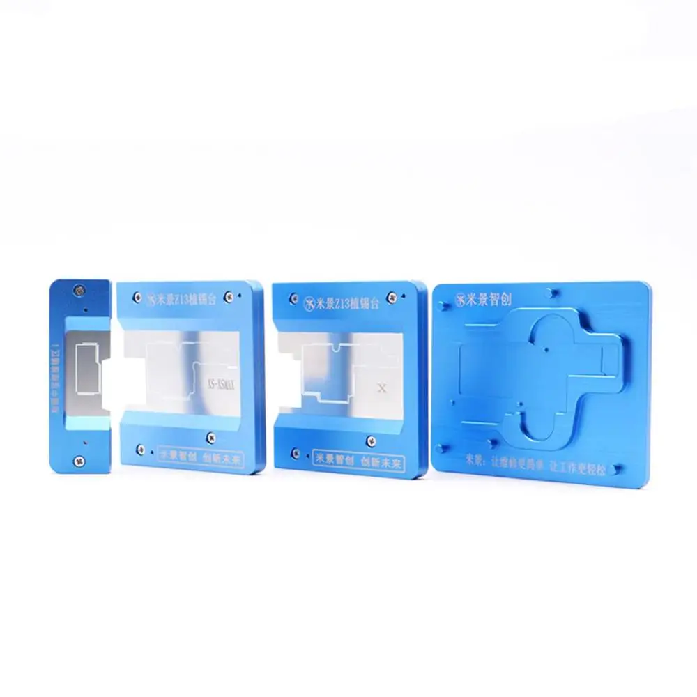Z13 Aluminium Alloy for IPhone X xs/xs max Tin Plant Fixed Position Platform Main Board Fixture Stannum Planting Net
Z13 Aluminium Alloy for IPhone X xs/xs max Tin Plant Fixed Position Platform Main Board Fixture Stannum Planting Net