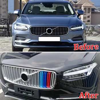 3 color Car Plastic Front Center Grille Cover Trim Racing Grille Fits for VOLVO XC90 2016 2017 2018 Accessories Car Styling
3 color Car Plastic Front Center Grille Cover Trim Racing Grille Fits for VOLVO XC90 2016 2017 2018 Accessories Car Styling