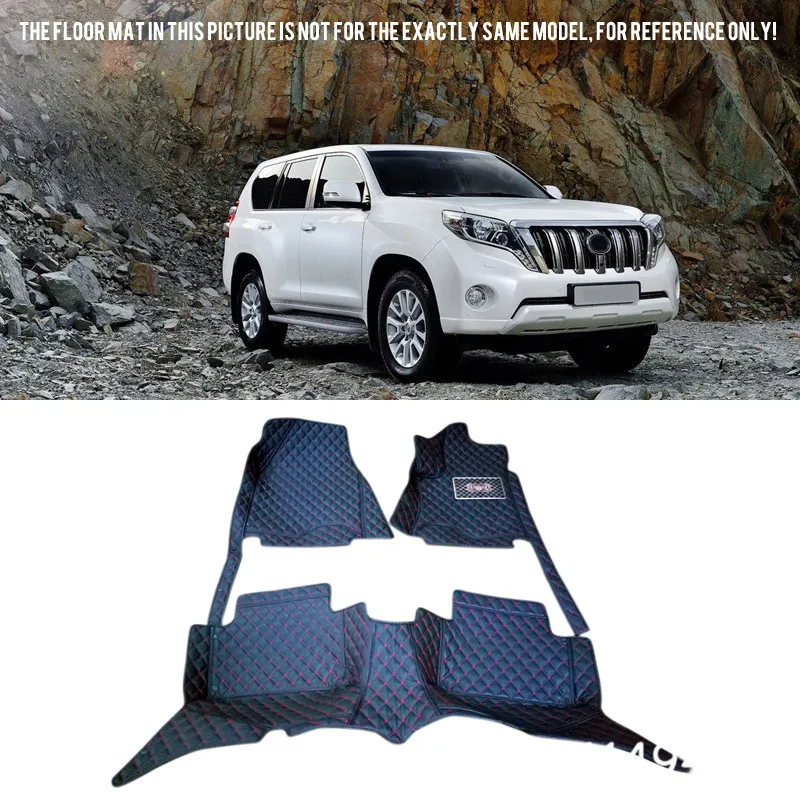 For Toyota Land Cruiser Prado 5 Seats 2014-2016 J150 Interior Custom Waterproof Car Styling Front & Rear Floor Mats Carpets
For Toyota Land Cruiser Prado 5 Seats 2014-2016 J150 Interior Custom Waterproof Car Styling Front & Rear Floor Mats Carpets