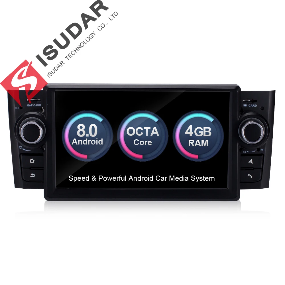 Isudar Car Multimedia Player GPS Android 8.0 For Fiat/Grande/Punto/Linea 2007-2012 Octa Core Car Radio 1 Din Audio Auto DSP USB
Isudar Car Multimedia Player GPS Android 8.0 For Fiat/Grande/Punto/Linea 2007-2012 Octa Core Car Radio 1 Din Audio Auto DSP USB