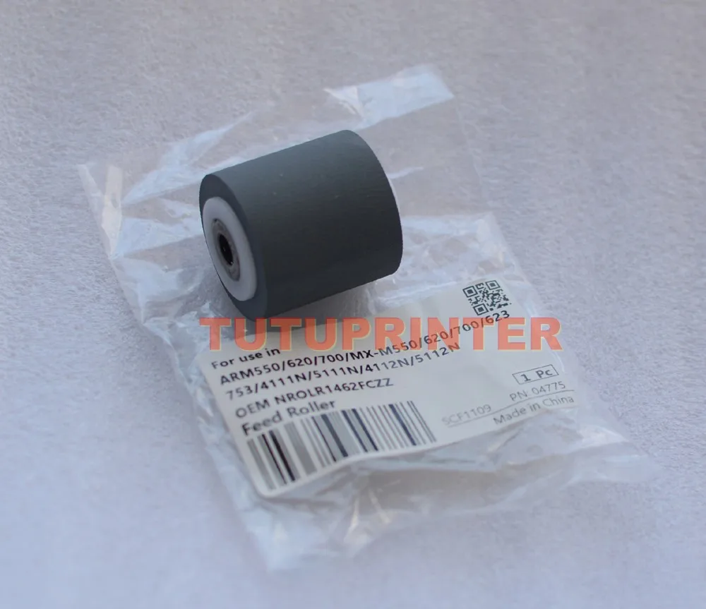 ADF Feed Roller For Sharp ARM550 AR620 AR700 MX550 MX620 MX5500N MX6200N MX7000N ,NROLR1462FCZZ,ARM620 AR550 copier parts.
ADF Feed Roller For Sharp ARM550 AR620 AR700 MX550 MX620 MX5500N MX6200N MX7000N ,NROLR1462FCZZ,ARM620 AR550 copier parts.