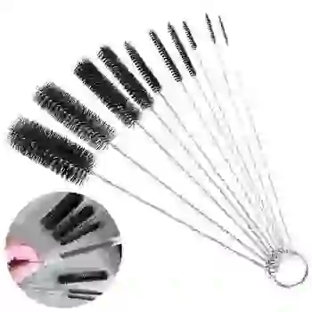 VOGVIGO 10pcs Nylon Tube Brushes Straw Set For Drinking Straws / Glasses / Keyboards / Jewelry Cleaning Brushes Clean Tools
VOGVIGO 10pcs Nylon Tube Brushes Straw Set For Drinking Straws / Glasses / Keyboards / Jewelry Cleaning Brushes Clean Tools