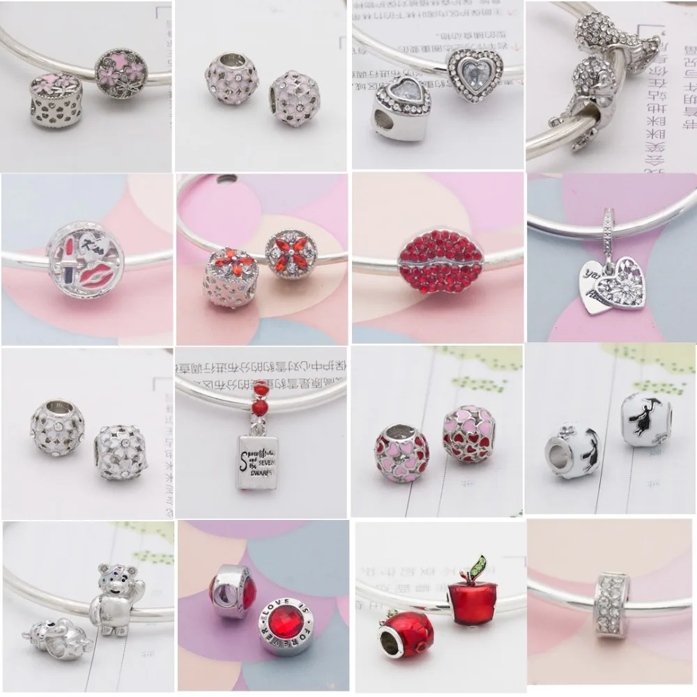 Mingshang DIY jewelry wholesale red charm Beads Love Hearts pendant Charms Beads Fit Women Bracelets & Bangles Gift
Mingshang DIY jewelry wholesale red charm Beads Love Hearts pendant Charms Beads Fit Women Bracelets & Bangles Gift
