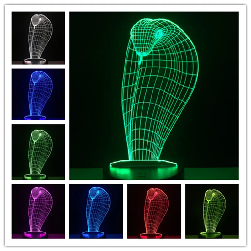 Christmas Hot Sale Rattlesnake 3D LED Night light Desk Lamp Creative Kids Gift Touch Switch Desktop Colorful Lampshade Lava
Christmas Hot Sale Rattlesnake 3D LED Night light Desk Lamp Creative Kids Gift Touch Switch Desktop Colorful Lampshade Lava