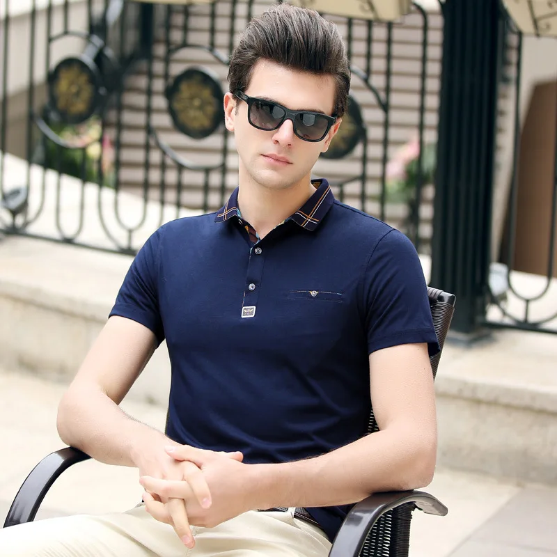 2019 Summer Men Polo Shirt Cotton Solid Polo Shirt Men Quick Dry Men Polo Shirt with Pocket Casual Lapel Mens Polo Shirt Brands
2019 Summer Men Polo Shirt Cotton Solid Polo Shirt Men Quick Dry Men Polo Shirt with Pocket Casual Lapel Mens Polo Shirt Brands