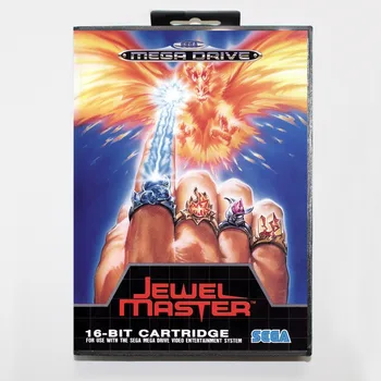 16 bit Sega MD game Cartridge with Retail box - Jewel Master game cart for Megadrive for Genesis system
16 bit Sega MD game Cartridge with Retail box - Jewel Master game cart for Megadrive for Genesis system