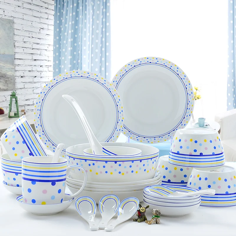28pcs/lot, bone china dinerware set, blue spot painting, food box for diiner, household utensils kicthen, dinner plate set
28pcs/lot, bone china dinerware set, blue spot painting, food box for diiner, household utensils kicthen, dinner plate set