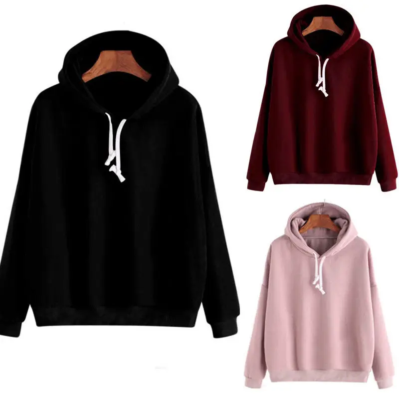 2018 Summer New Style Fashion Casual New Women's Long Sleeve Loose Solid O-neck Pullover
2018 Summer New Style Fashion Casual New Women's Long Sleeve Loose Solid O-neck Pullover