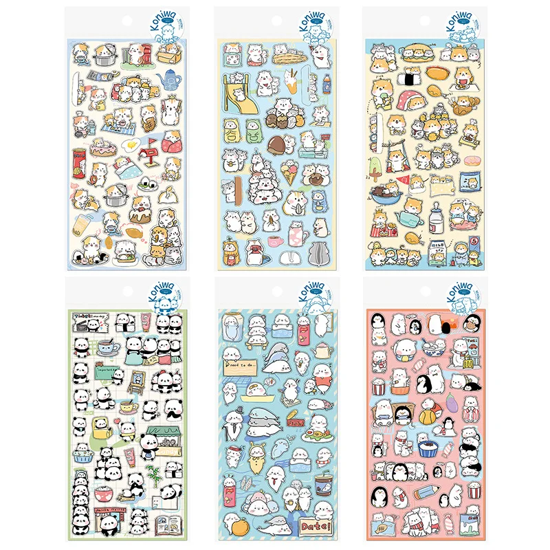 20sets/1lot Kawaii Stationery Stickers Cat Panda Diary Planner Decorative Mobile Stickers Scrapbooking DIY Craft Stickers
20sets/1lot Kawaii Stationery Stickers Cat Panda Diary Planner Decorative Mobile Stickers Scrapbooking DIY Craft Stickers